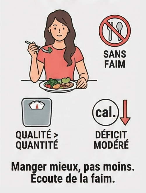 Assiette équilibrée perte poids principes EDEN bénéfices