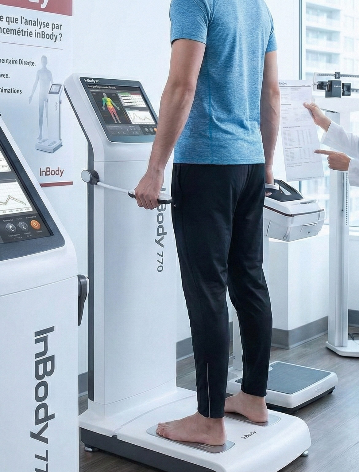 Technologie InBody impédancemétrie analyse composition corporelle précise